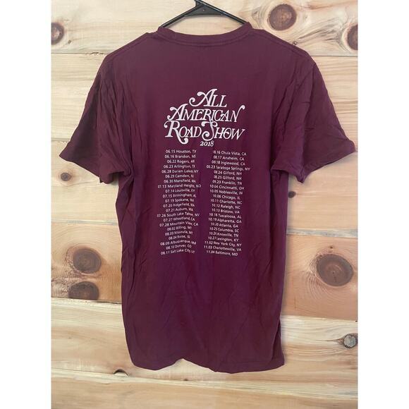 Chris Stapleton Tour Tshirt. All American Road Show. Tour Dates. Medium - Picture 3 of 5